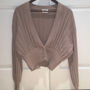 Wilfred plunge front cardigan